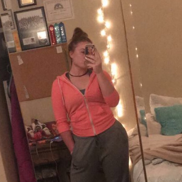 Pink Zip up. Half sleeve - Picture 1 of 2